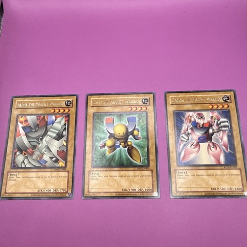 Magnet warrior trio - yu-gi-oh!,