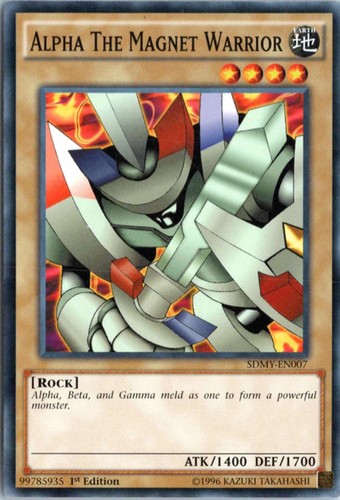 Alpha the magnet warrior 1st - alpha,